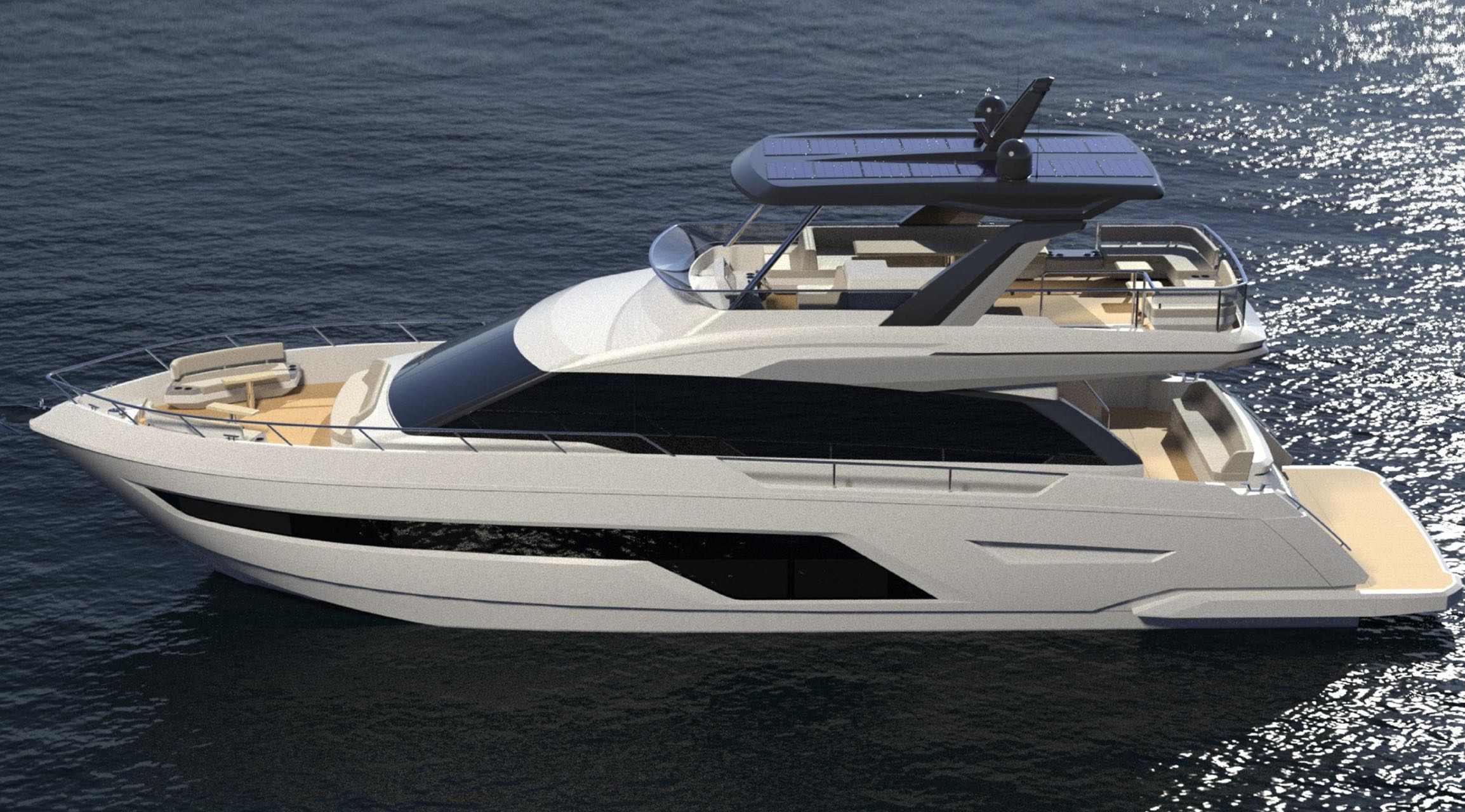 深圳大梅沙68尺超豪华游艇租赁